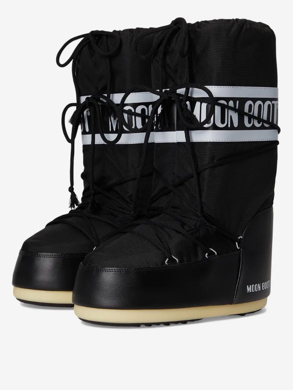 Moon Boot Icon Nylon Snow Boots Sz 42-44 Men 9/10.5 W 10/11.5